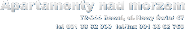 Apartamenty nad morzem